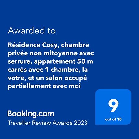 Residence Cosy, Chambre Privee Non Mitoyenne Avec Serrure Dans Un Appartement De 50 M Carres Colombes  Exterior photo